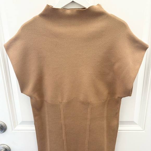 NWT By Anthropologie Mock-Neck Mini Dress XL - Picture 8 of 14
